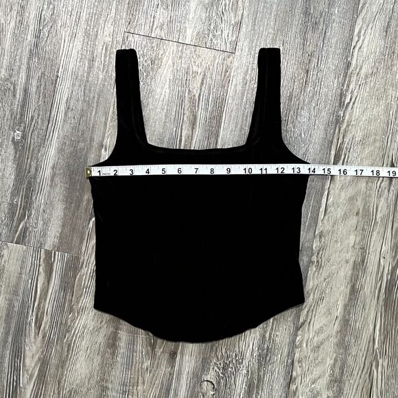 Express Velvet Body Contour Collection Corset Top with Boning S - Picture 5 of 6
